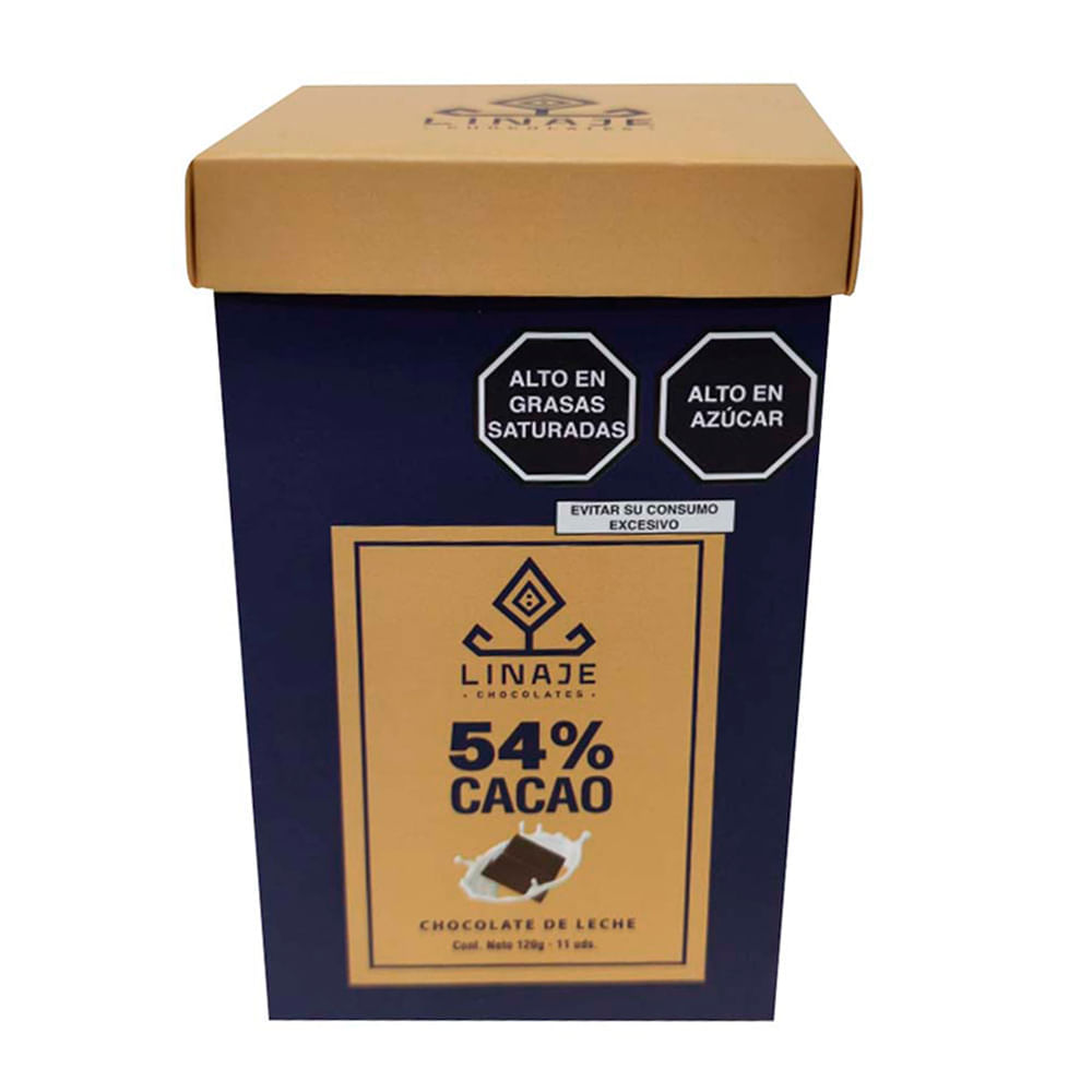 Chocolate de Leche 54% Cacao Caja 11 unid