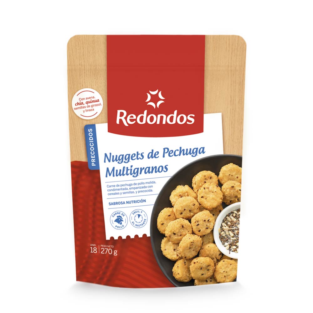 Nuggets Multigranos REDONDOS Bolsa 270g