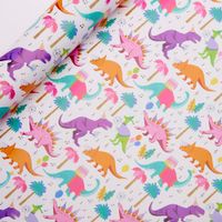 Papel de Regalo 70 x 100cm Benji Letras / Animales