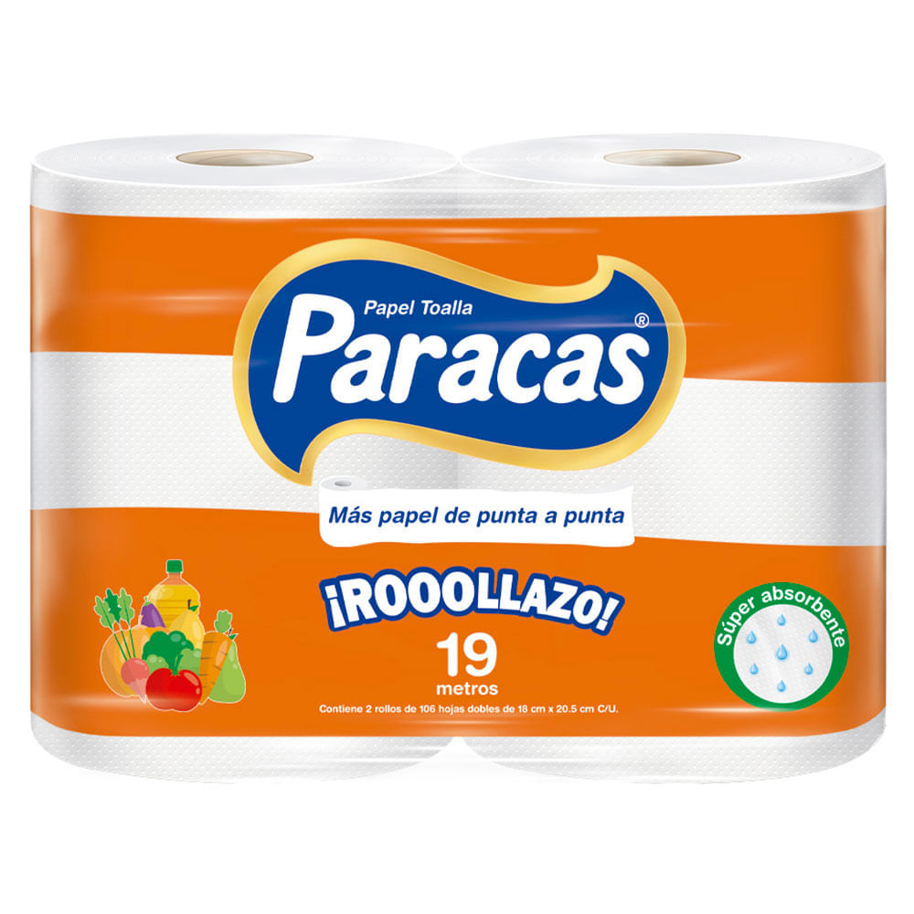 Papel Toalla Rollazo 2 unid
