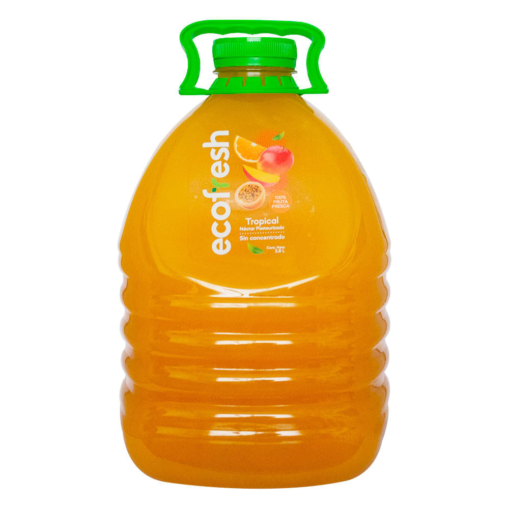 Néctar Tropical Bajo en Calorías Ecofresh Galón 3.8L