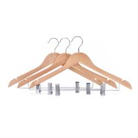 Pack x3 Colgadores Krea Madera con Ganchos