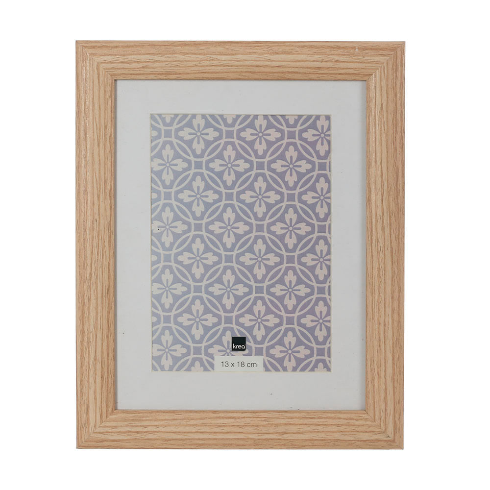 Portarretrato Krea Madera Paspartú 13x18cm