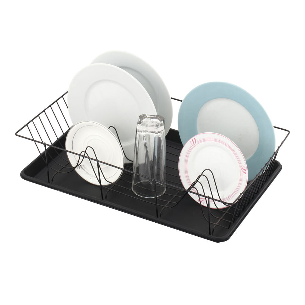 Escurridor de Metal Krea Básico con Bandeja