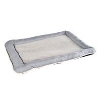 Colchoneta para Perros Pet's Fun Ultra Suave Talla L Gris