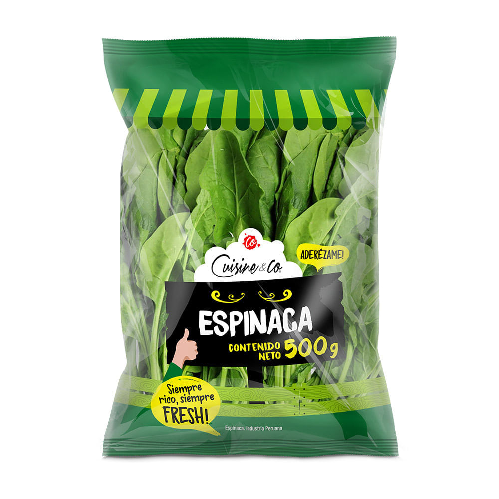 Espinaca Cuisine & Co 500g