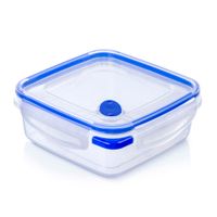 Hermético Reyplast Cuadrado con Válvula 0.9L