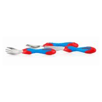Set Cubiertos Nuby Acero Inoxidable 3un
