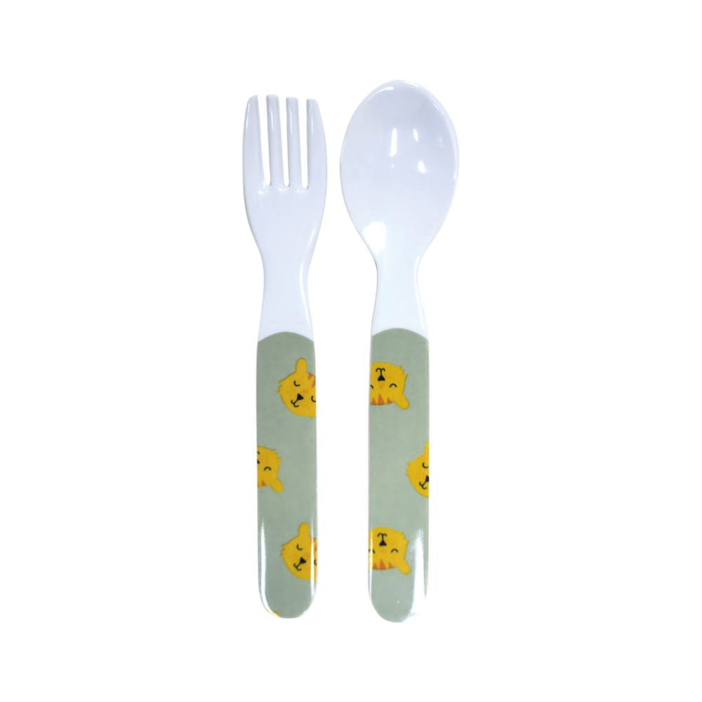 Set de Cubiertos Krea Melamina Wild Life