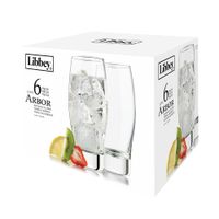 Vasos para Bebidas Libbey Arbor 6 Piezas 355 ml