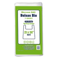 Bolsas Bio Tshirt 100un