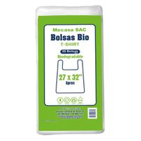 Bolsas Bio Tshirt 50un