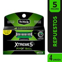 Repuesto Schick Xtreme Pivot Ball Repuestos 4un