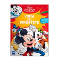 Libro Pinta y Diviertete DG con Mickey