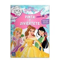 Libro Pinta y Diviertete DG con Princesas