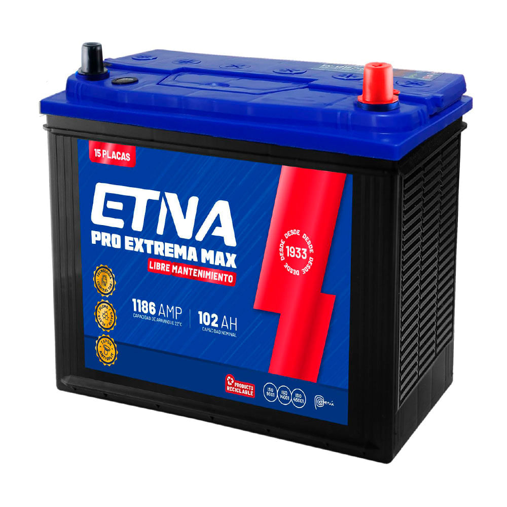 Batería de Auto Etna Fh-1215 Pro Extrema Max
