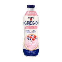 Yogurt Gloria Griego Frutos Rojos Botella 950g
