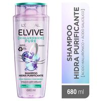 Shampoo Elvive Hialurónico Pure 680ml