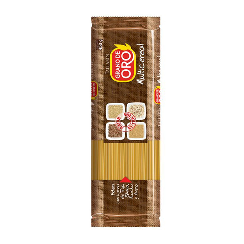 Tallarín Multicereal Grano de Oro 450g