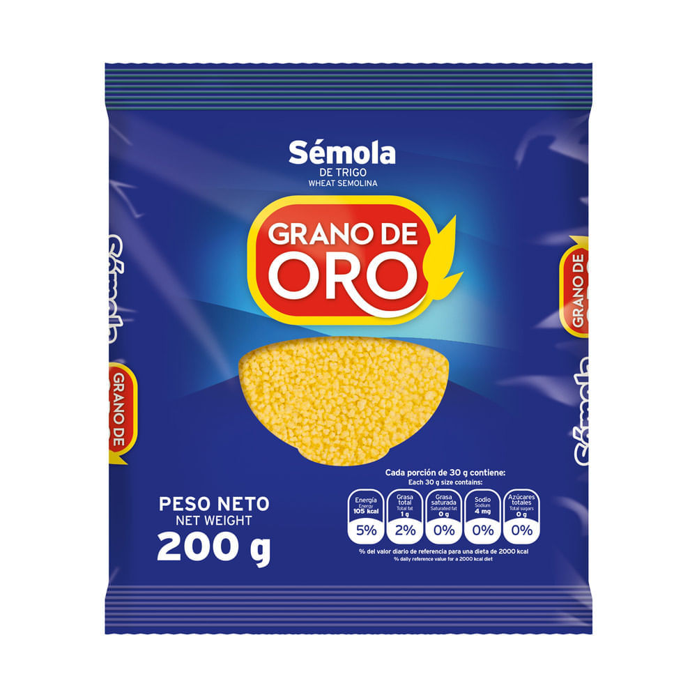 Sémola Grano de Oro 200g