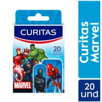 Caja Curitas Marvel 20un