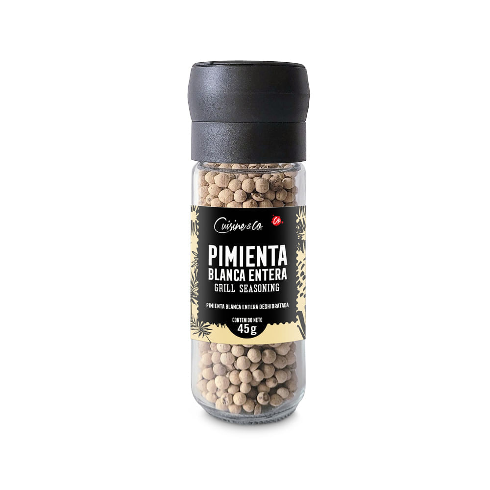 Pimienta Blanca Entera Cuisine & Co 45g
