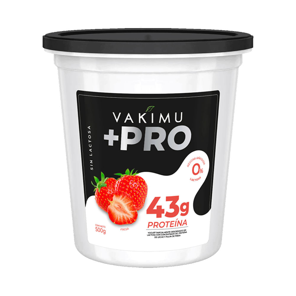 Yogurt Vakimu +Pro Fresa 500g