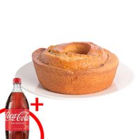 Cake de Manzana  + Gaseosa Botella 1.5L