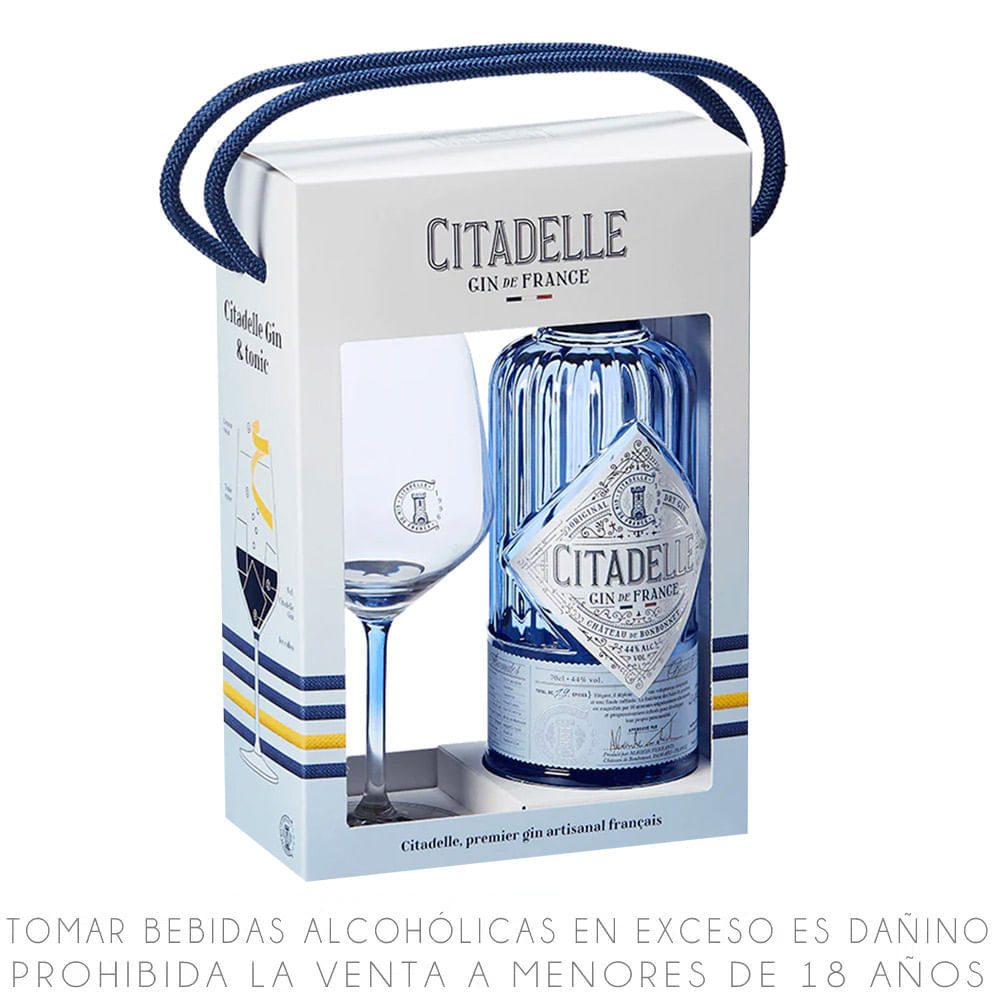Gin Citadelle Botella 750ml + Copa