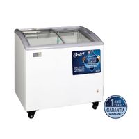 Congeladora Oster Puertas Curvas OS-PSCFX7001W Blanco