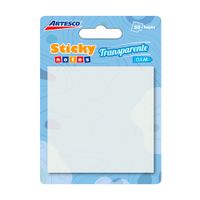 Nota AdhesivaTransparente Artesco Clear 50 hojas