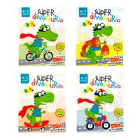 Libro Pack x2 Super Dinosaurio