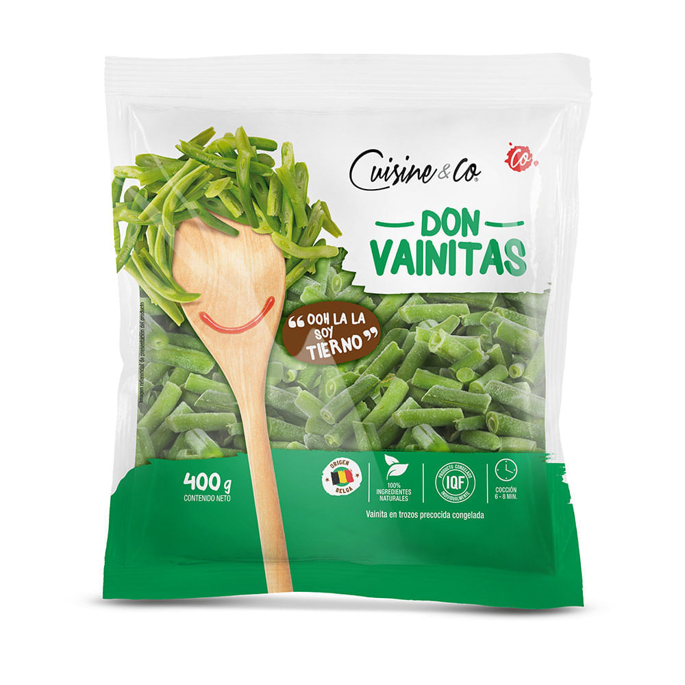 Vainita en Trozos Cuisine & Co 400g