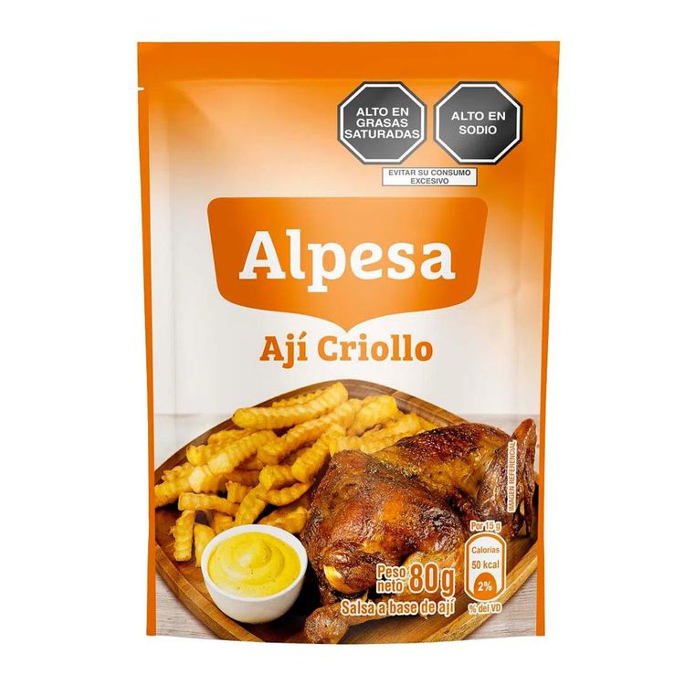 AJÍ CRIOLLO ALPESA X 80GR