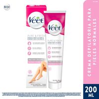 Crema Depilatoria Corporal Veet Pure & Fresh Piel Normal 200ml