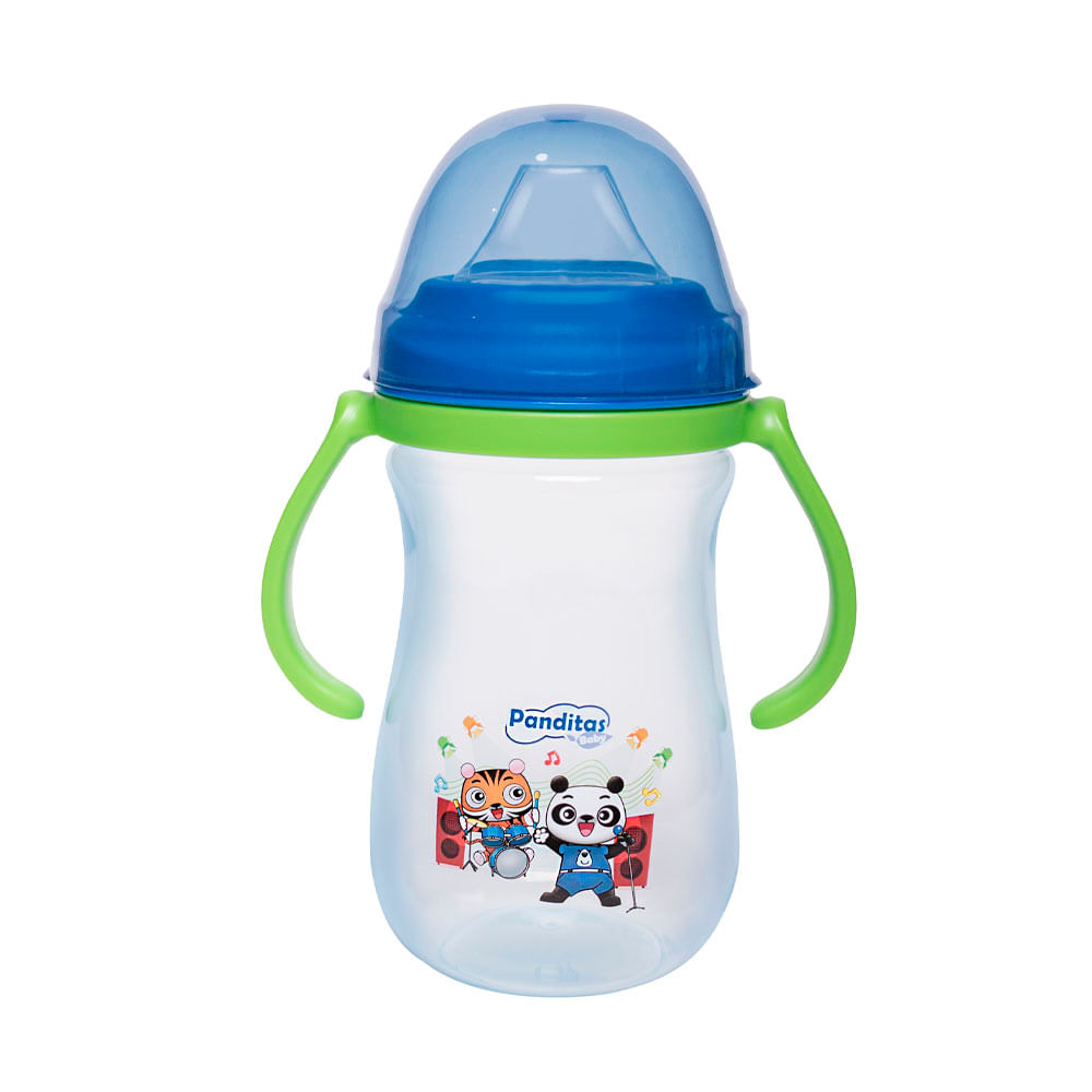 Tomatodo Sippy Panditas Baby Azul 340ml