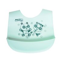 Babero Panditas Baby Silicona