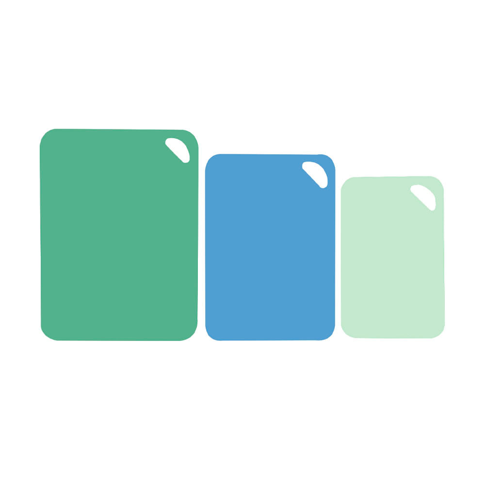 Set x3 Tablas Krea de Cortar Flexible