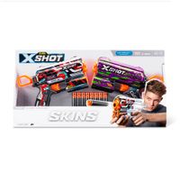 Pack x2 Lanza Dardos X-Shot Skins Flux