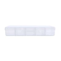 Caja Ezy Organizadora Krea 5 Divisiones Transparente