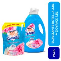 Suavizante de Telas Suavitel Fresca Primavera 2.8L + 1.5L