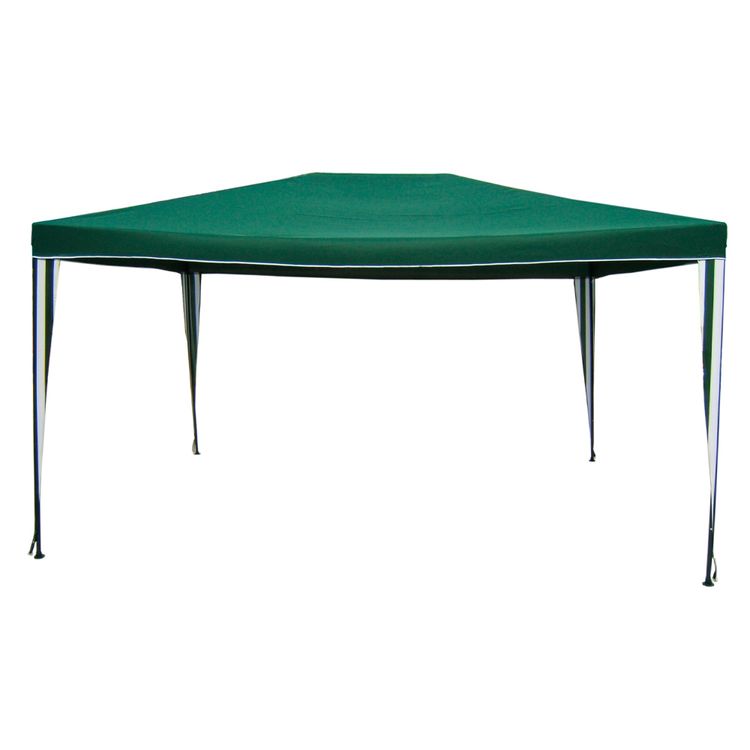 Gazebo Krea Polyester 3x4mt Verde Blanco