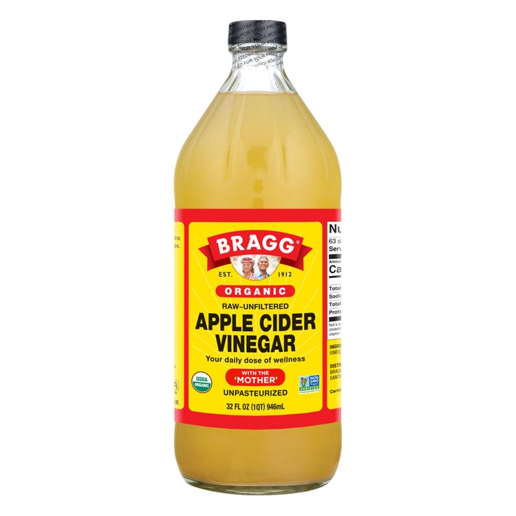 Vinagre de Sidra de Manzana Orgánico Bragg Botella 946 ml