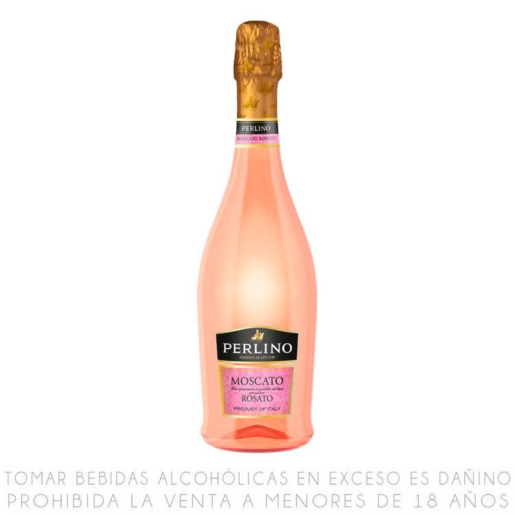 Espumante Rosé Perlino Moscato Botella 750ml