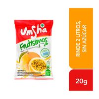 Refresco Instantáneo Umsha Frutísimos Sabor Maracuyá 20g