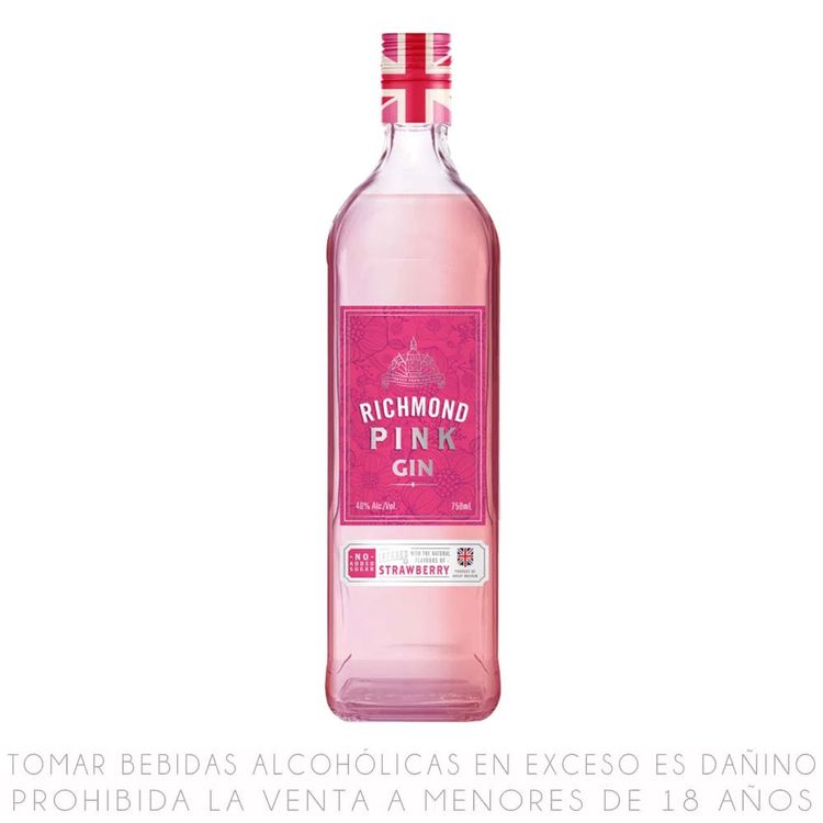 Gin Richmond Pink Botella 750ml