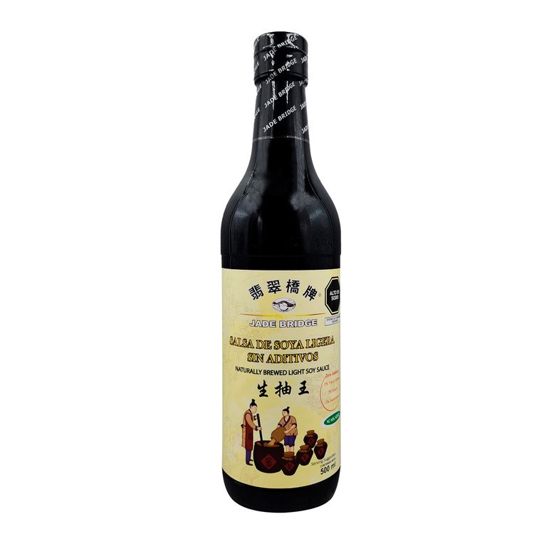 Salsa de Soya Ligera Jade Bridge Sin Aditivos 500ml