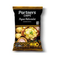 Papas Naturales Fritas Partners Chips 140g
