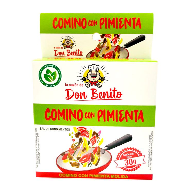 Comino con Pimienta La Sazón de Don Benito 30g