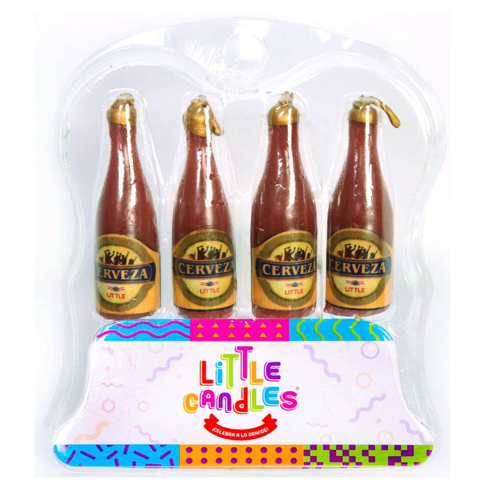 Set Velas Little Candles Botellas